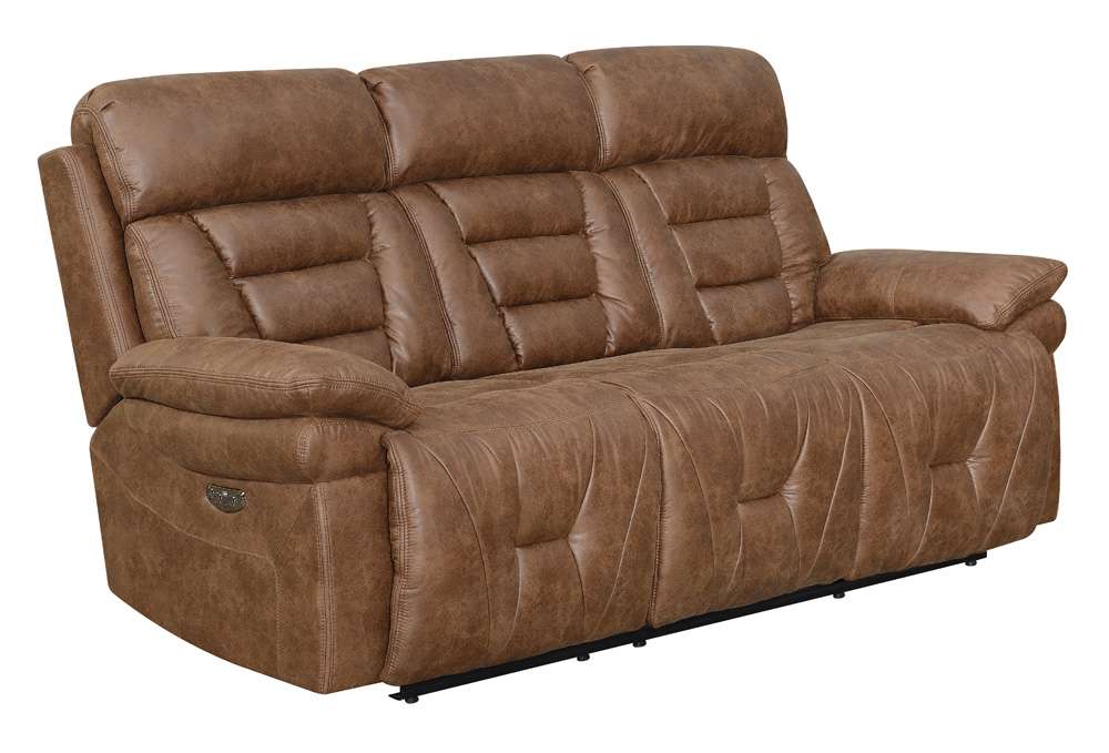 Steve Silver - Brock Dual-Power Reclining Sofa, Cinnamon - BK900S veiw 2