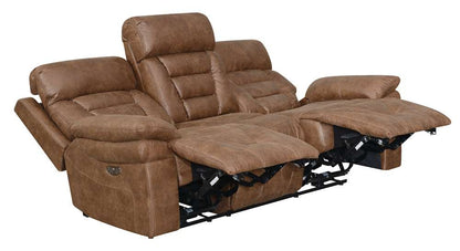 Steve Silver - Brock Dual-Power Reclining Sofa, Cinnamon - BK900S veiw 3