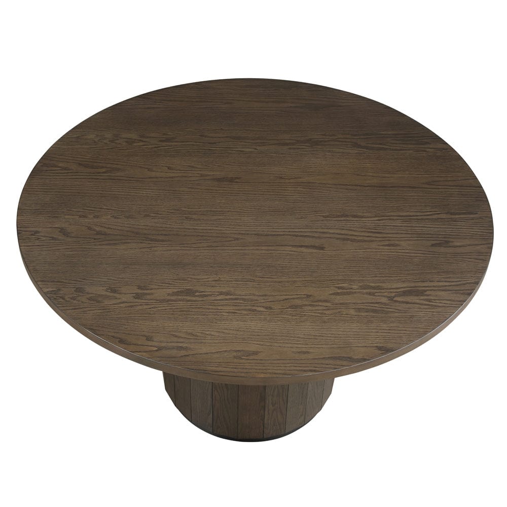 Steve Silver - Burlington 5-Piece 52" Round Dining Set - BUR520N-D5PC view 6
