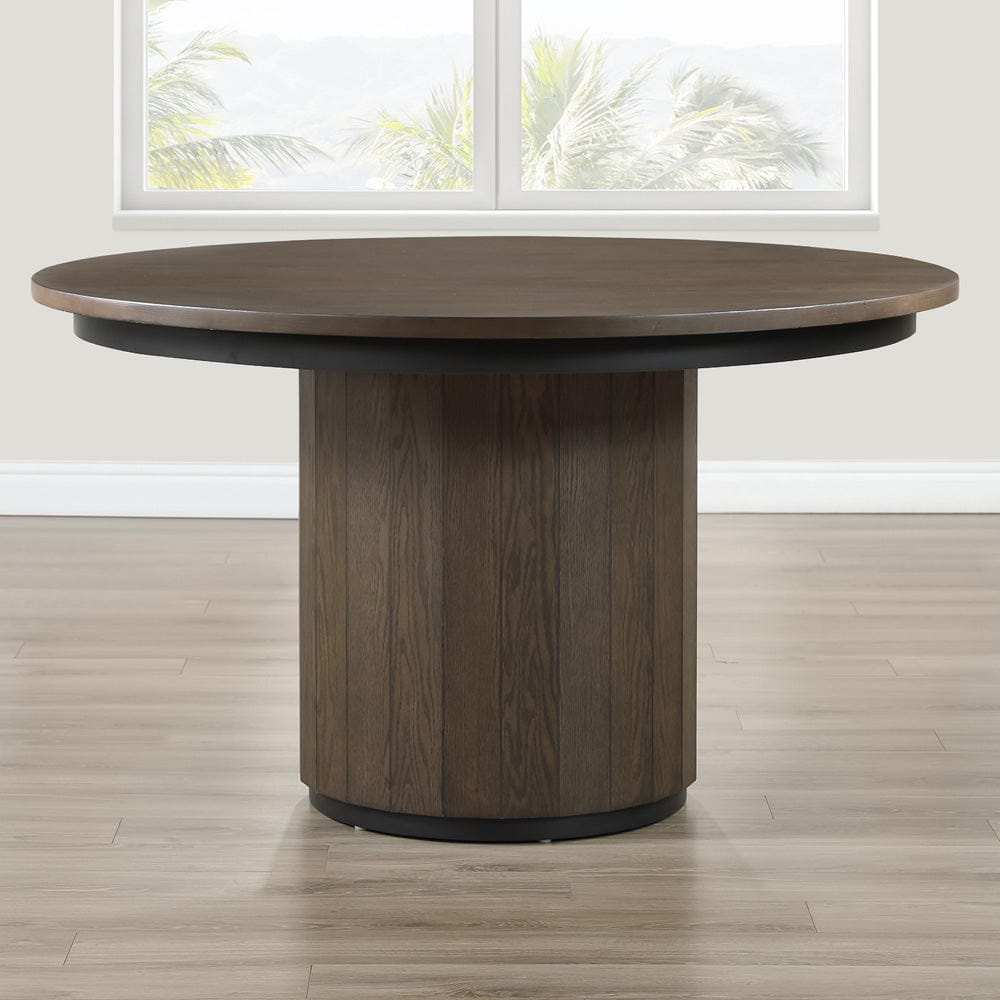 Steve Silver - Burlington 5-Piece 52" Round Dining Set - BUR520N-D5PC view 8