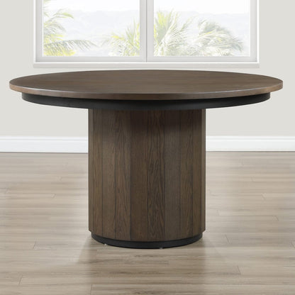 Steve Silver - Burlington 5-Piece 52" Round Dining Set - BUR520N-D5PC view 8