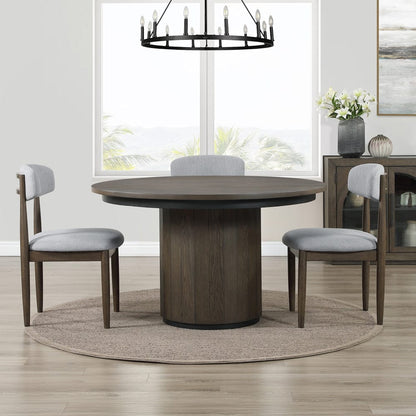 Steve Silver - Burlington 5-Piece 52" Round Dining Set - BUR520N-D5PC view 9
