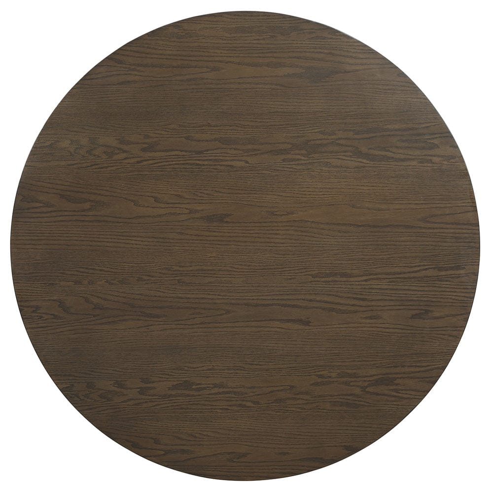 Steve Silver - Burlington 52-inch Round Table in Mocha - BUR520N-TTTB view 3