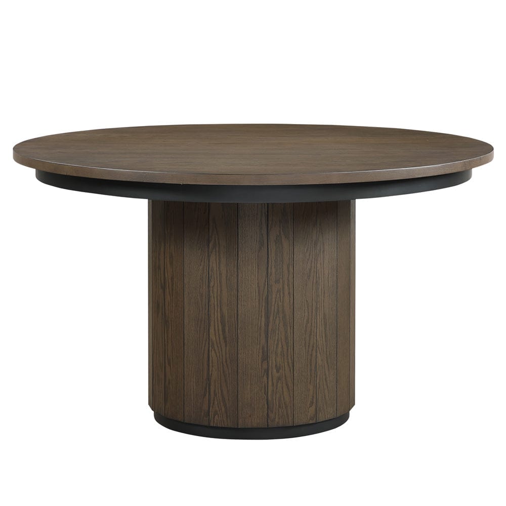 Steve Silver - Burlington 52-inch Round Table in Mocha - BUR520N-TTTB view 5