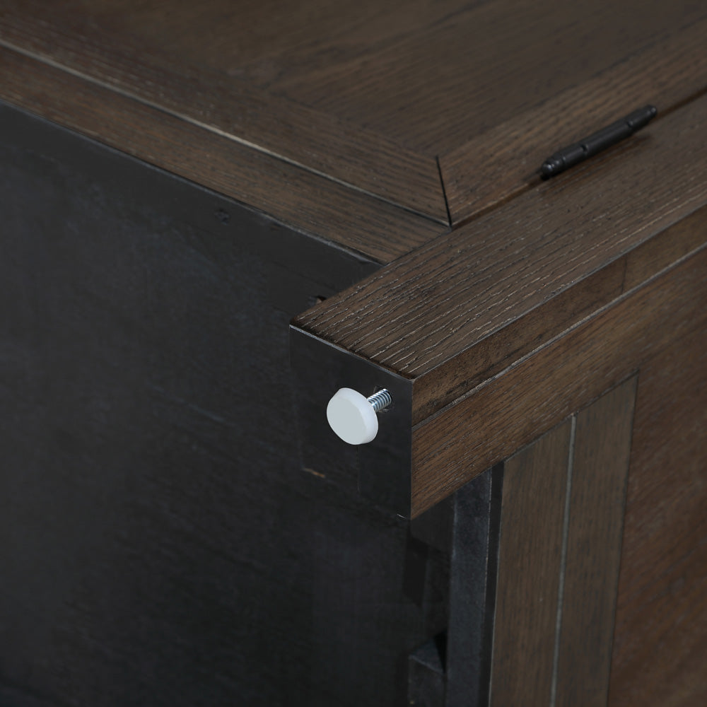 Steve Silver - Burlington Brown Curio - BUR520NC view 4