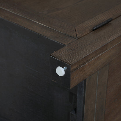 Steve Silver - Burlington Brown Curio - BUR520NC view 4