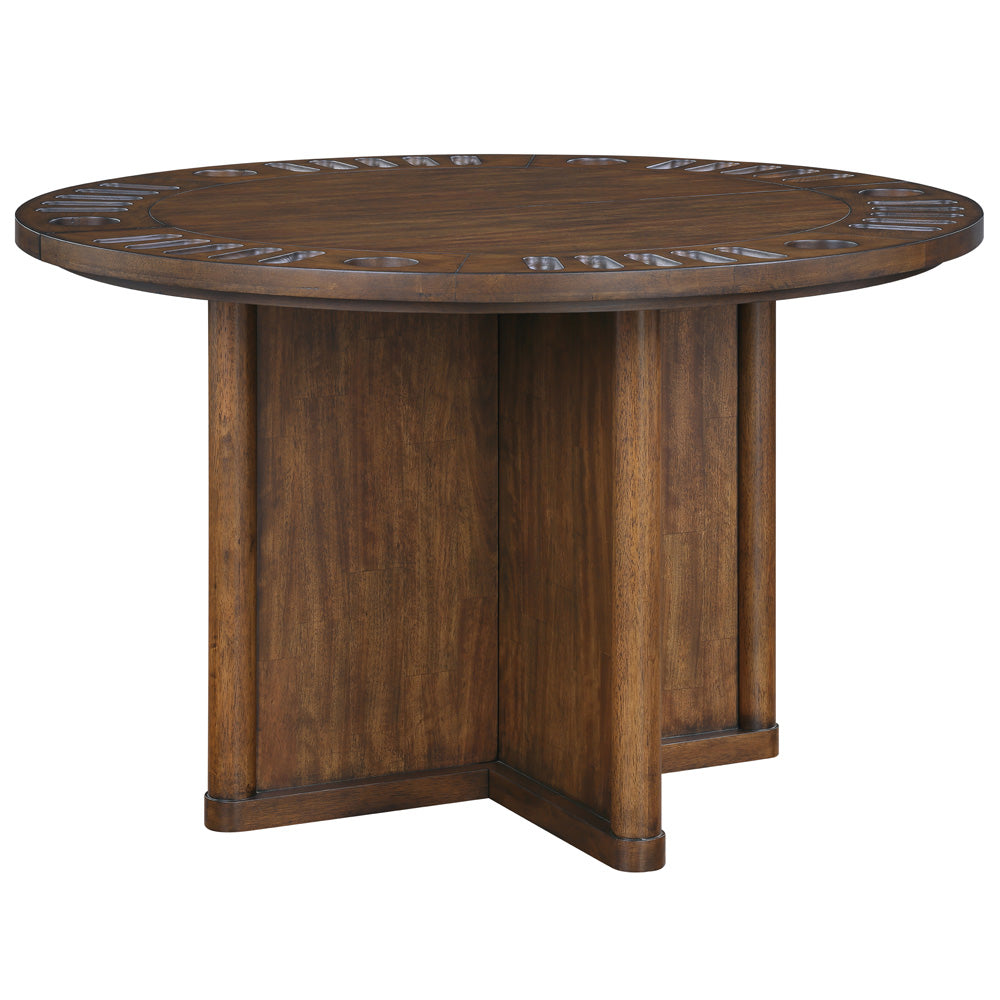 Steve Silver - Cambridge Dining Table with Game Table T - CBR500-GT-TTTB view 1