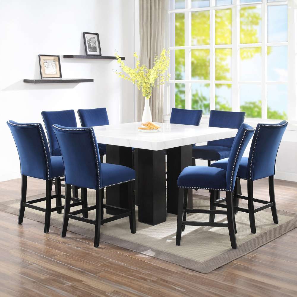 Steve Silver - Camila Square Counter Table - CM540PTPB veiw 3