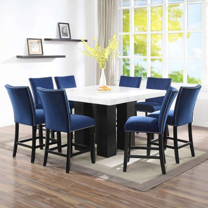 Steve Silver - Camila Square Counter Table - CM540PTPB veiw 3