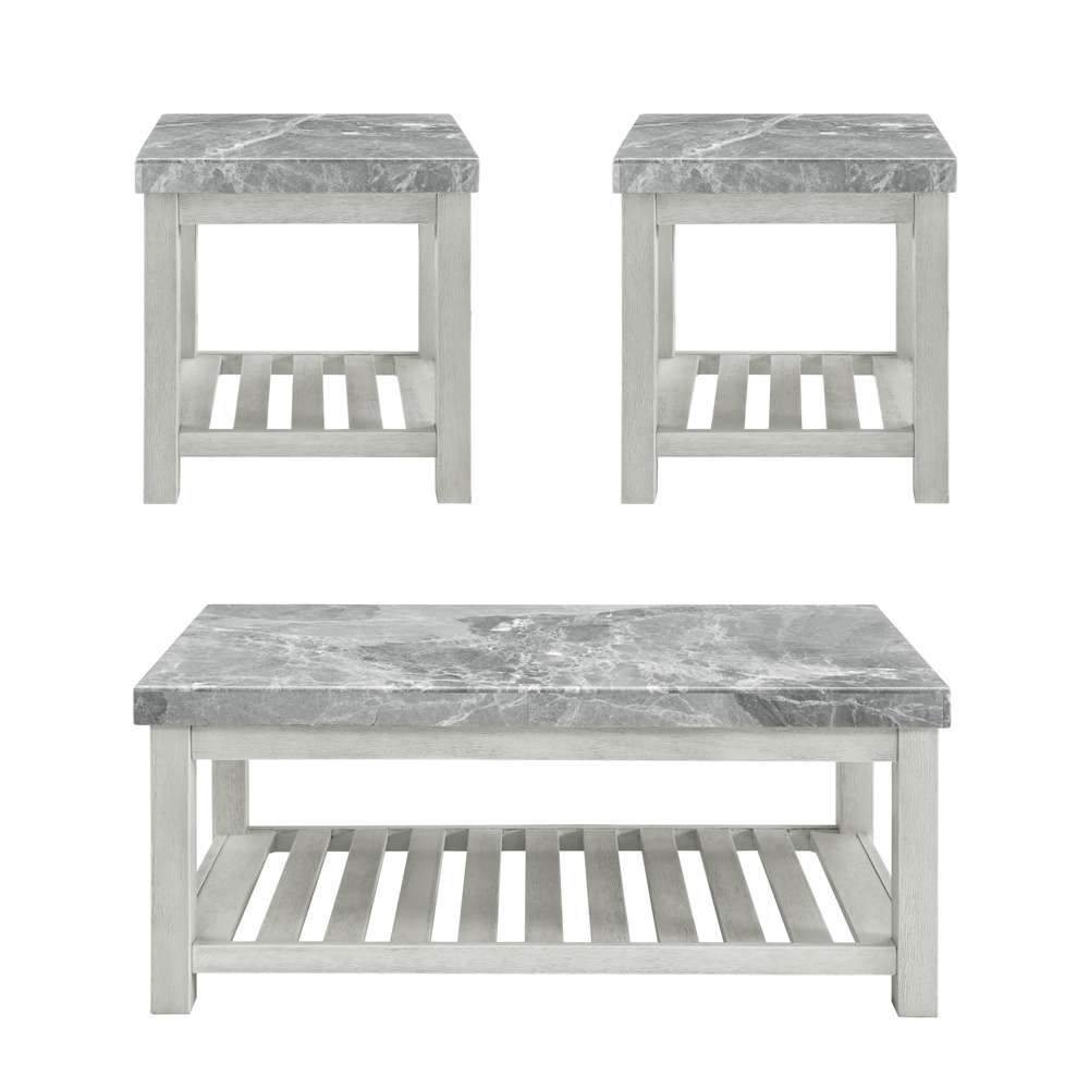 Steve Silver - Canova 3-Piece Table Set - CV700-2E-3PC-G veiw 1