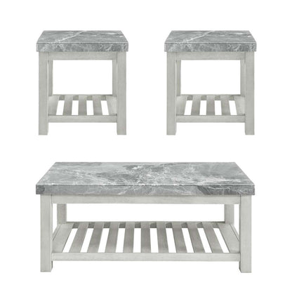 Steve Silver - Canova 3-Piece Table Set - CV700-2E-3PC-G veiw 1