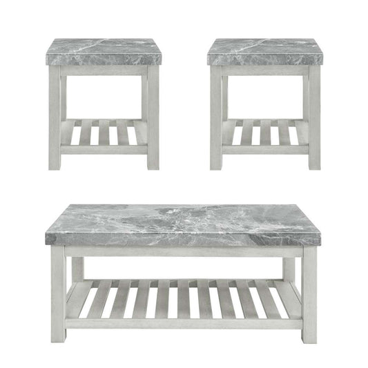 Steve Silver - Canova 3-Piece Table Set - CV700-2E-3PC-G veiw 1