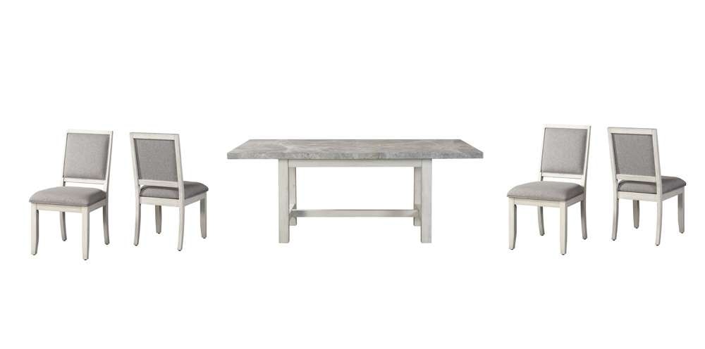 Steve Silver - Canova 5pc Dining Set Gray Marble - CV500-5PC veiw 1