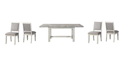 Steve Silver - Canova 5pc Dining Set Gray Marble - CV500-5PC veiw 1
