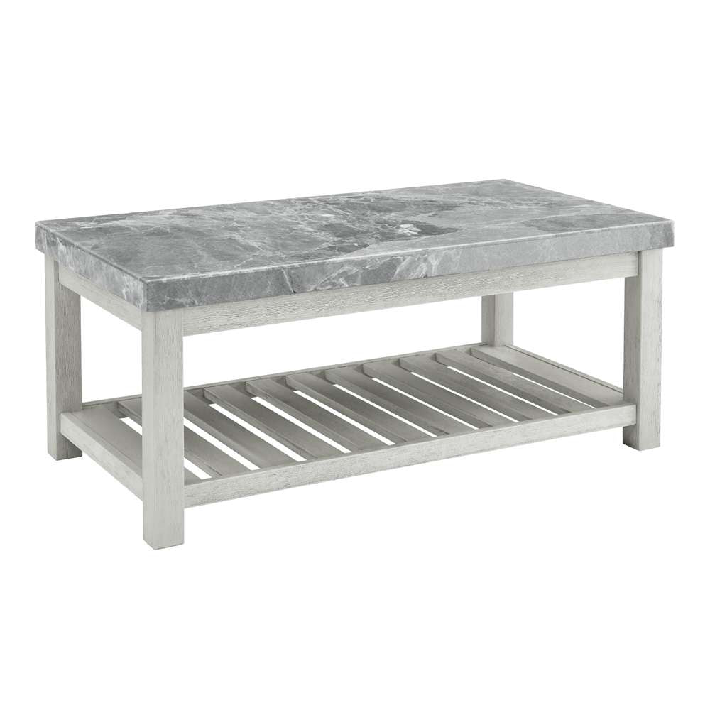 Steve Silver - Canova Gray Marble Top Coffee Table - CV700GC veiw 2