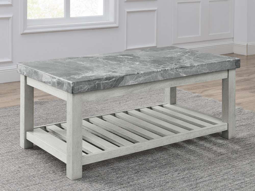 Steve Silver - Canova Gray Marble Top Coffee Table - CV700GC veiw 4