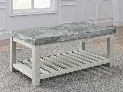 Steve Silver - Canova Gray Marble Top Coffee Table - CV700GC veiw 4