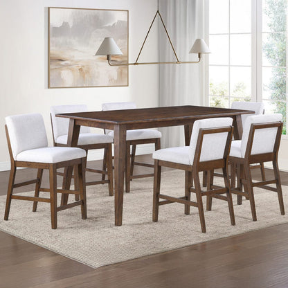 Steve Silver - Canton 7-Piece Counter Dining Set w/UPH CC - CNT500UCC-C7PC view 1