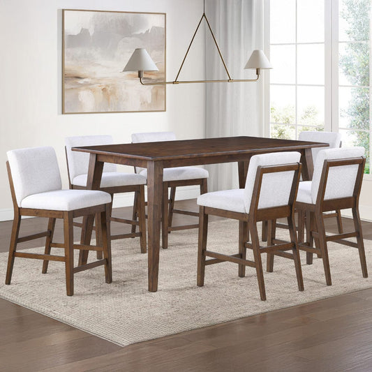 Steve Silver - Canton 7-Piece Counter Dining Set w/UPH CC - CNT500UCC-C7PC view 1
