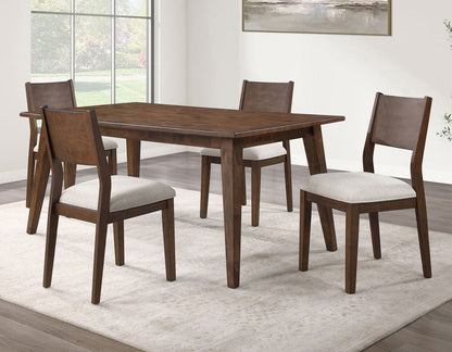 Steve Silver - Canton 72" Solid Wood Table, 4 Side Chairs - CNT500S-D5PC view 1