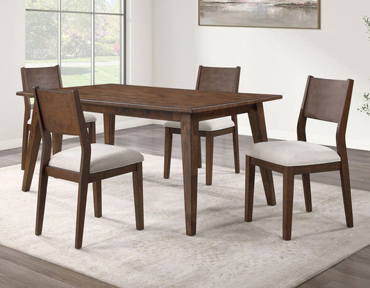 Steve Silver - Canton 72" Solid Wood Table, 4 Side Chairs - CNT500S-D5PC view 1