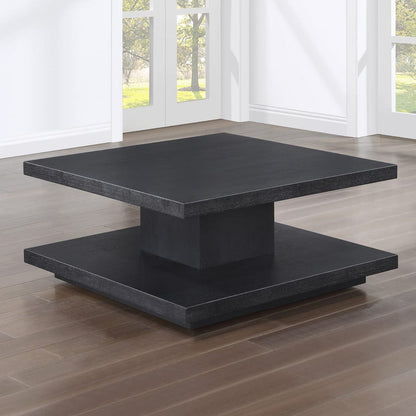 Steve Silver - Canyon Cocktail Table with Casters, Black - CAN100KC view 5