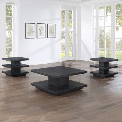 Steve Silver - Canyon End Table, Black - CAN100KE view 5