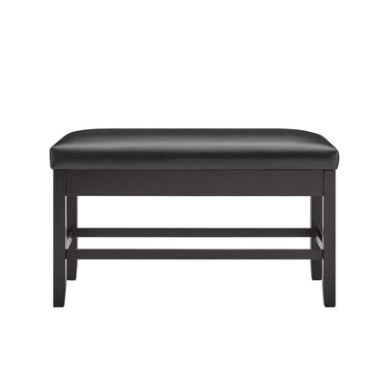 Steve Silver - Carrara Black Storage Counter Bench - CR630CCBNK veiw 2