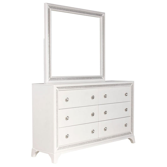 Steve Silver - Cassie Dresser and Mirror - CAS900DRMR view 1