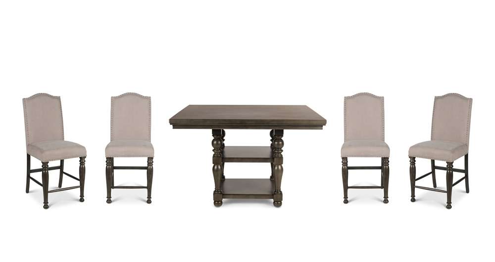 Steve Silver - Caswell 5pc Counter Dining Set - CW700CC5PC veiw 1
