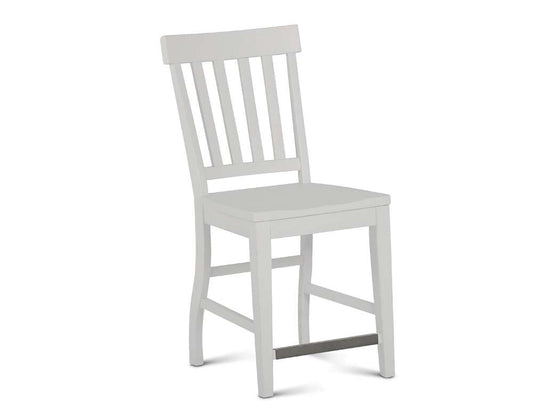 Steve Silver - Cayla 9 Pc Counter Height Dining Set - White Chairs - CY5454TW9PC veiw 2