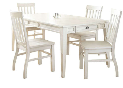 Steve Silver - Cayla White 5pc Dining Set - CY400W5PC veiw 1