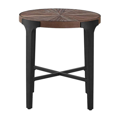 Steve Silver - Chevron 22-inch Round End Table - CH200E veiw 1