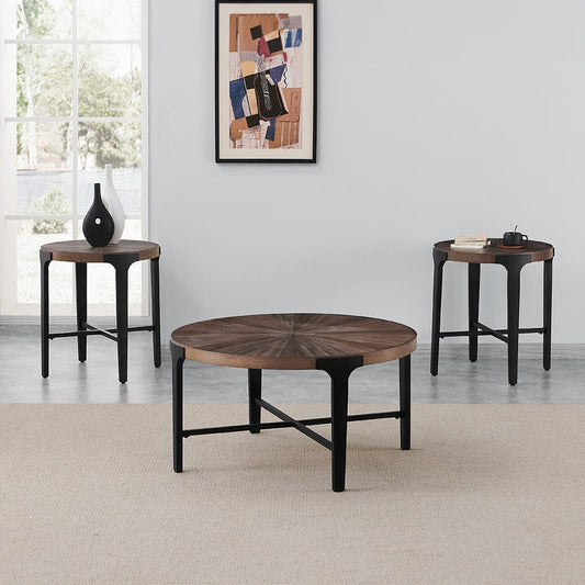 Steve Silver - Chevron 3-Piece Table Set (Cocktail & 2 End Table) - CH200-2E-3PC view 1