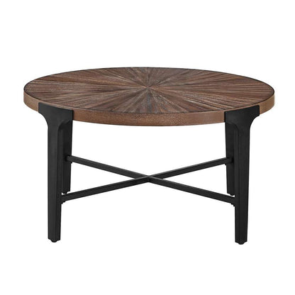 Steve Silver - Chevron 36-inch Round Cocktail Table - CH200C veiw 1