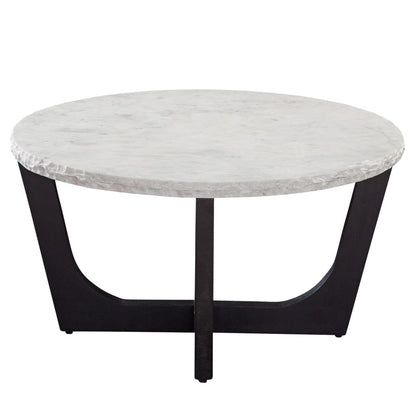 Steve Silver - Chrissy White Marble Top Cocktail Table - CH200WRC view 2