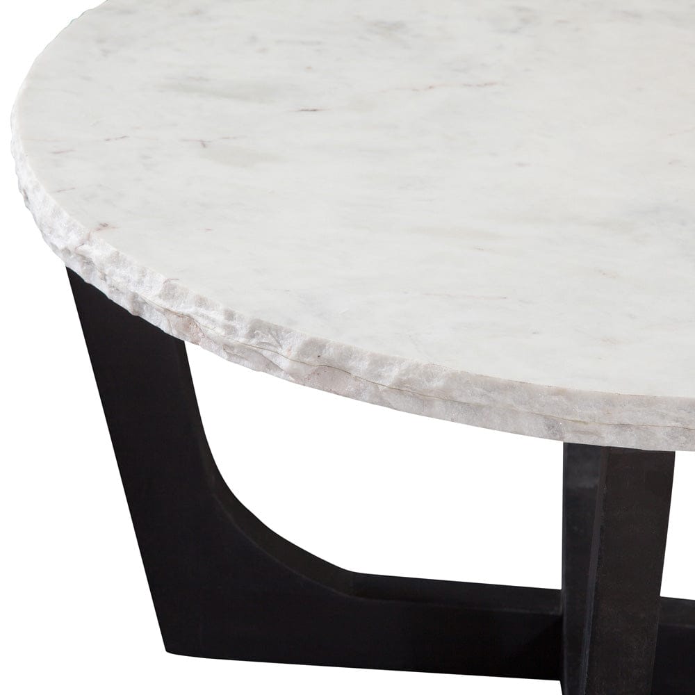 Steve Silver - Chrissy White Marble Top Cocktail Table - CH200WRC view 3