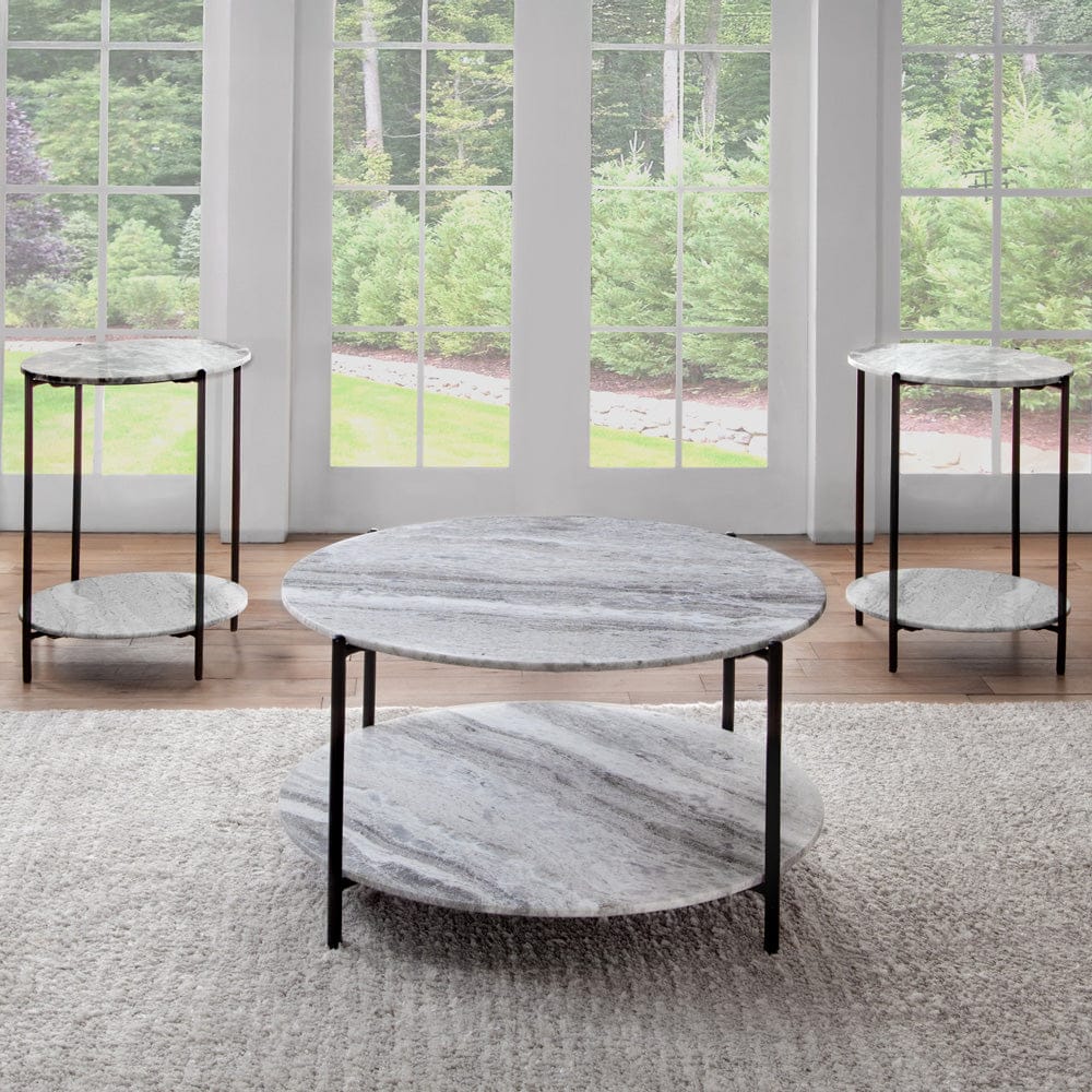 Steve Silver - Coleen 3-Piece Table Set (1C+2E) - CN200ER-2E-3PC view 1