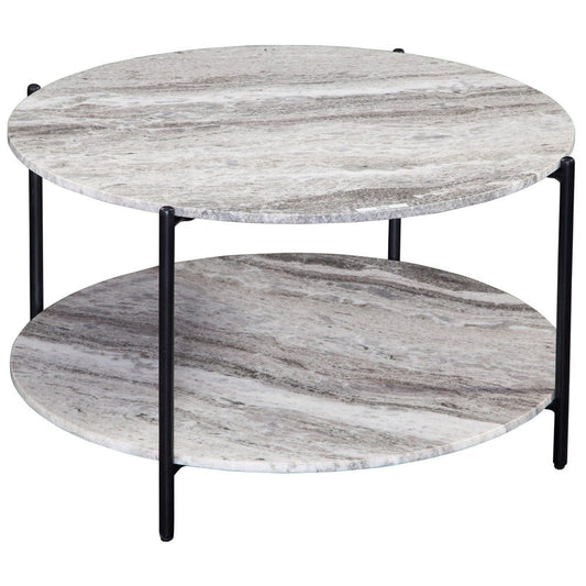 Steve Silver - Coleen Green Marble Round Cocktail Table - CN200ERC view 1