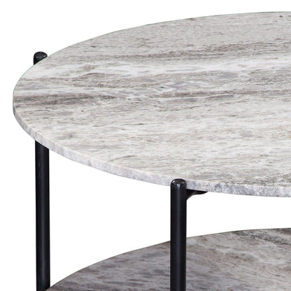 Steve Silver - Coleen Green Marble Round Cocktail Table - CN200ERC view 3