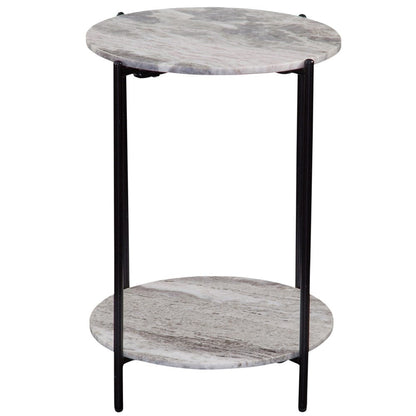 Steve Silver - Coleen Sanwar Green Marble Round End Tbl - CN200ERE view 2