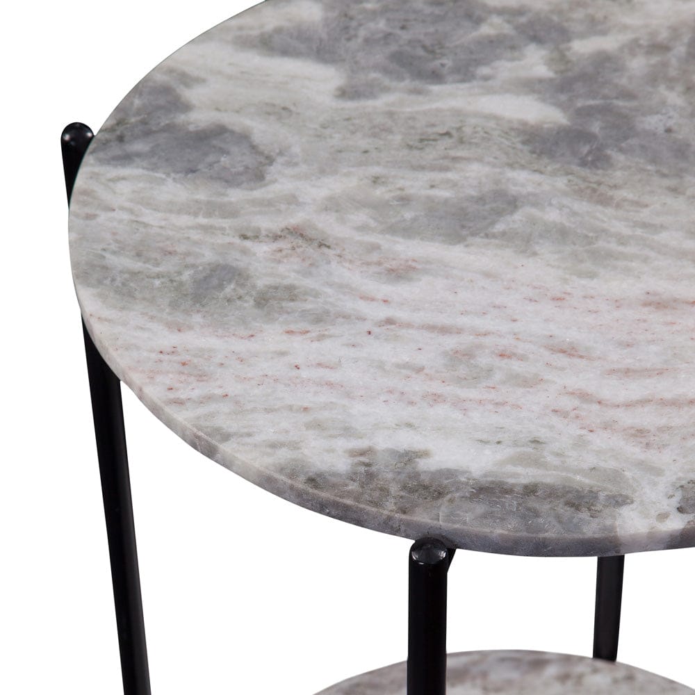 Steve Silver - Coleen Sanwar Green Marble Round End Tbl - CN200ERE view 3