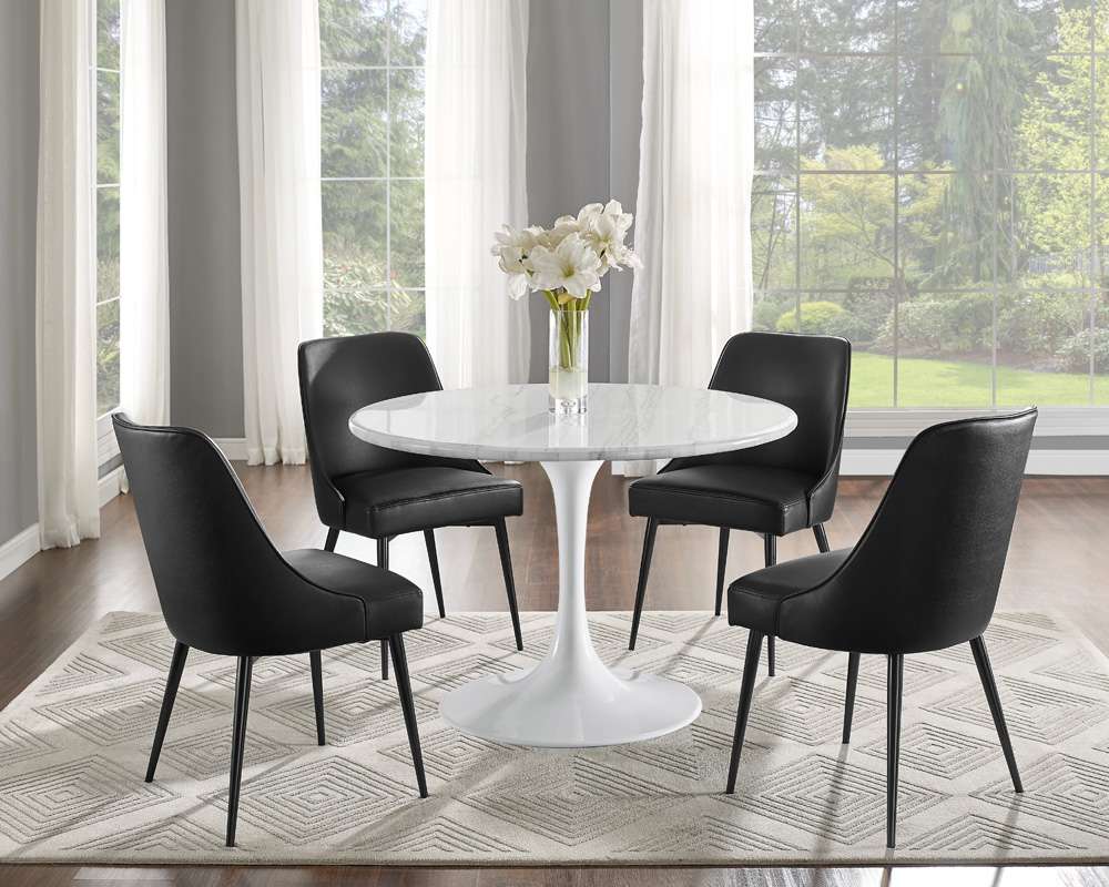 Steve Silver - Colfax 5pc Dining Set - CF450WDBMTSB5PC veiw 1