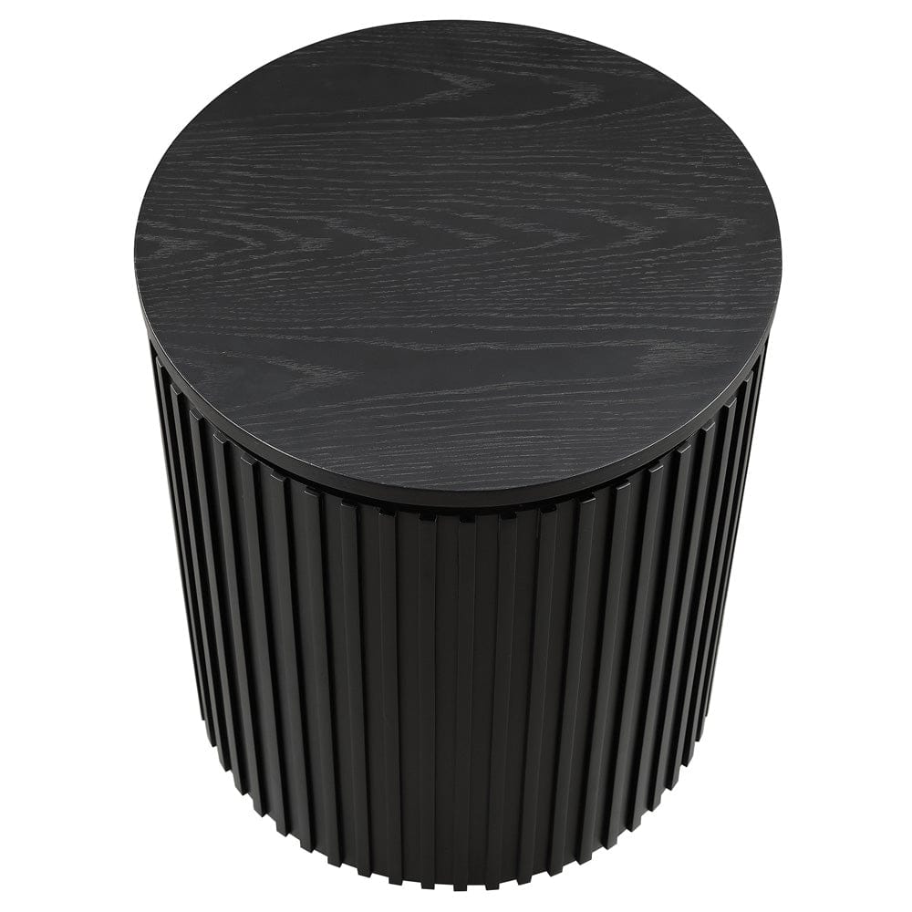 Steve Silver - Colvin 3-Piece Table Set, Black Finish - COL100K-2E-3PC view 2
