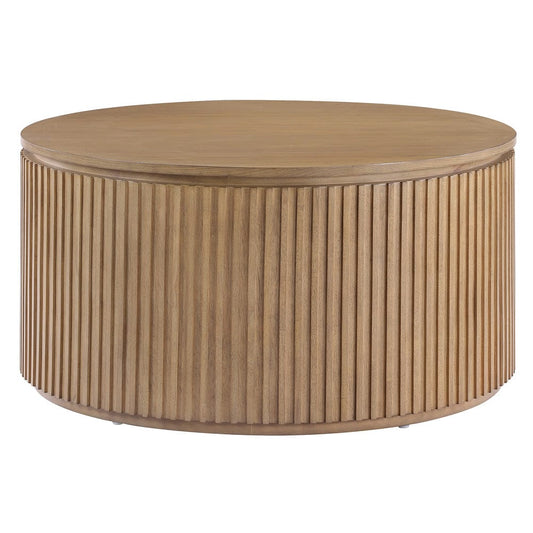 Steve Silver - Colvin 36" Round Coffee Table, Toffee Finish - COL100NC view 1