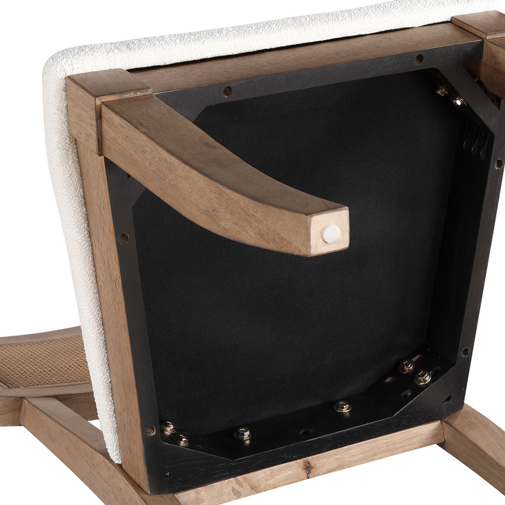 Steve Silver - Colvin 5-Piece 52" White Marble Table w/ Chair - COL500NW-500NS-D5PC view 6