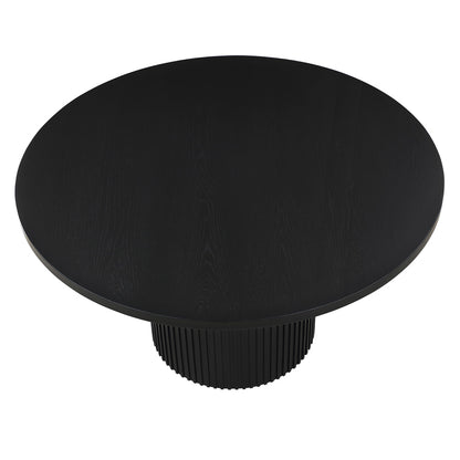 Steve Silver - Colvin 52" Round Dining Table, Black - COL500K-TTTB view 2