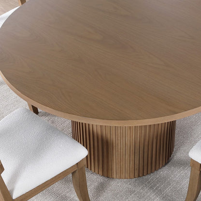 Steve Silver - Colvin 52" Round Table, Brown - COL500N-TTTB view 4