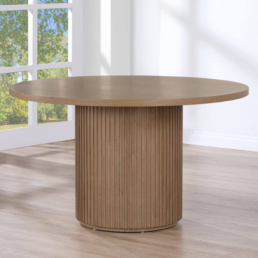 Steve Silver - Colvin 52" Round Table, Brown - COL500N-TTTB view 5