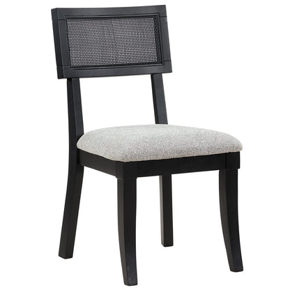 Steve Silver - Colvin Black Cane Side Chair (Set of 2) - COL500KS view 1